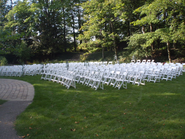 Outdoor Wedding Chairs Amish Buggy Rides Outdoor Wedding Services